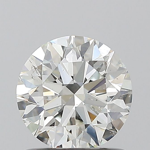 0.92 carat I-SI1 Excellent cut Natūralus Round Deimantas (1)