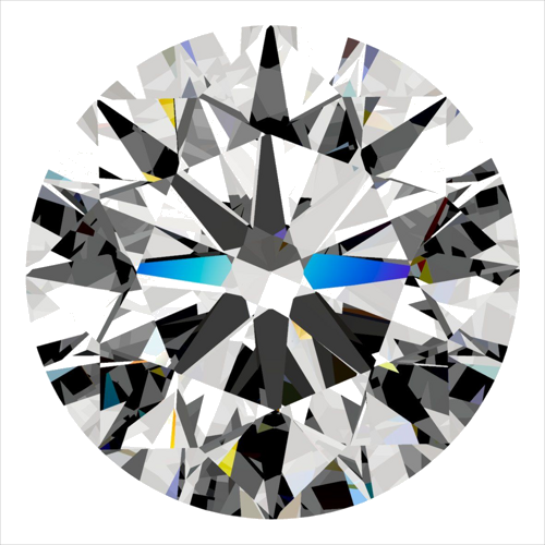 0.31 carat D-VVS2 Excellent cut Natūralus Round Deimantas (1)