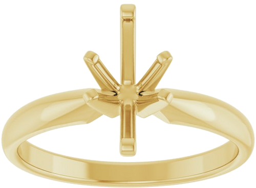 Sužadėtuvių Žiedas „Solitaire“ 585 Geltonojo Aukso Marquise 9.5mm x 5mm (3)