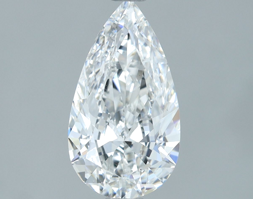 1.3 carat E-VS2 Natūralus Pear Deimantas (1)
