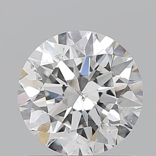1.07 carat G-SI2 Excellent cut Natūralus Round Deimantas (1)