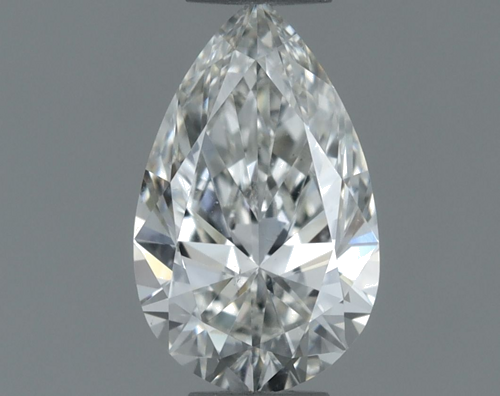 0.5 carat H-SI1 Natūralus Pear Deimantas (1)