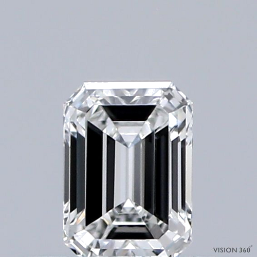 0.33 carat F-VVS1 Natūralus Emerald Deimantas (1)