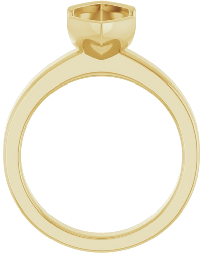 Sužadėtuvių Žiedas „Half-Bezel Solitaire“ 14k yellow gold Marquise 15mm x 7mm (2)
