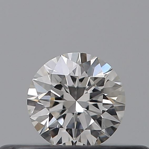 0.19 carat F-VVS1 Excellent cut Natūralus Round Deimantas (1)
