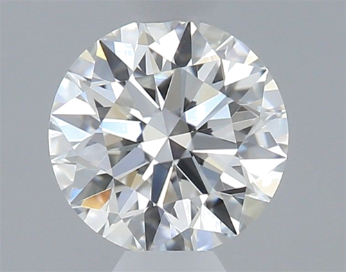 0.37 carat F-VVS1 Excellent cut Natūralus Round Deimantas (1)