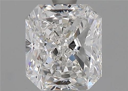 1.51 carat F-SI1 Natūralus Radiant Deimantas (1)