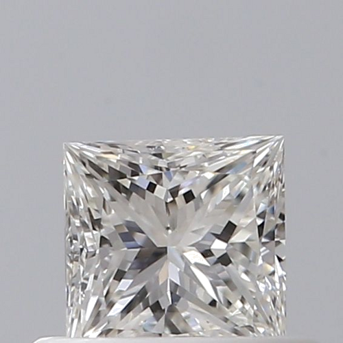0.45 carat F-VS2 Natūralus Princess Deimantas (1)