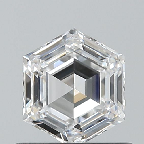 0.51 carat D-VVS1 Natūralus Hexagonal Deimantas (1)