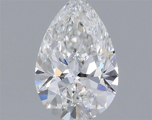 0.51 carat E-VS2 Natūralus Pear Deimantas (1)