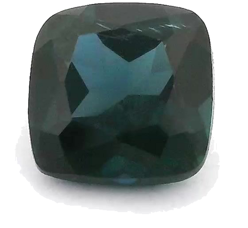 0.69 carat GREEN Cushion Safyras (1)