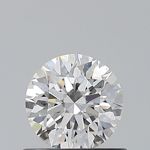 0.61 carat F-SI1 Excellent cut Natūralus Round Deimantas (1)