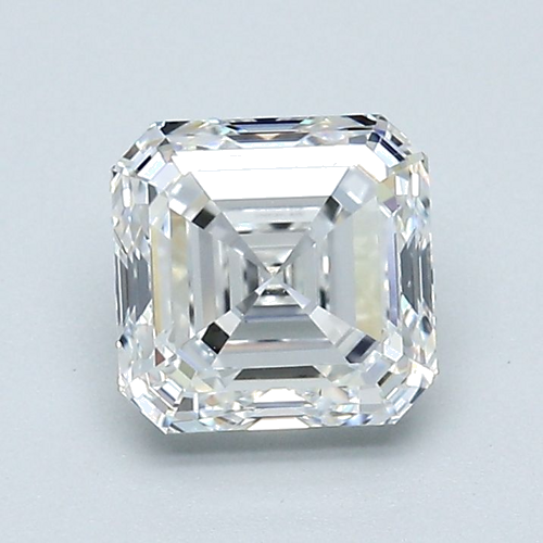 1.52 carat F-VS2 Natūralus Asscher Deimantas (1)