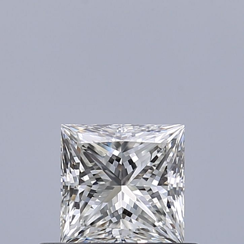0.51 carat H-VVS1 Natūralus Princess Deimantas (1)
