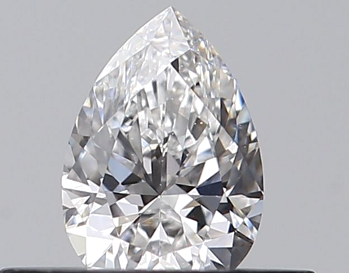 0.31 carat E-VS2 Natūralus Pear Deimantas (1)