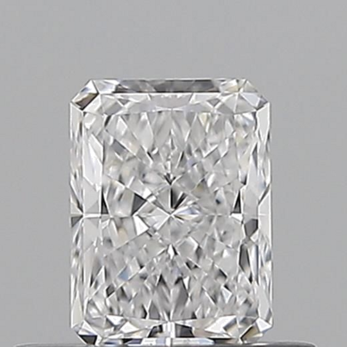 0.5 carat D-VVS1 Natūralus Radiant Deimantas (1)
