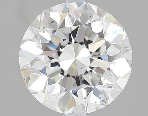 2.01 carat D-SI2 Very Good cut Natūralus Round Deimantas (1)