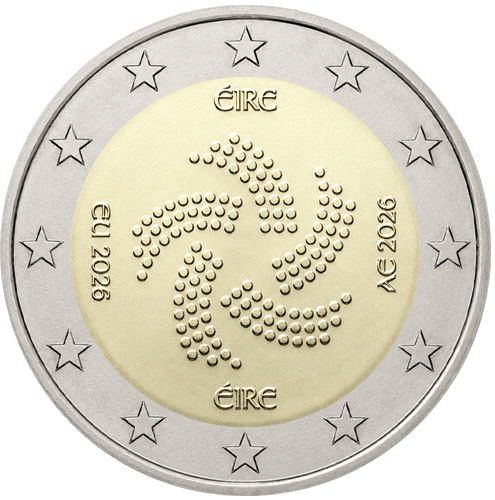 2026 Ireland Presidency of the Council of the European Union 2 euro coin (1)