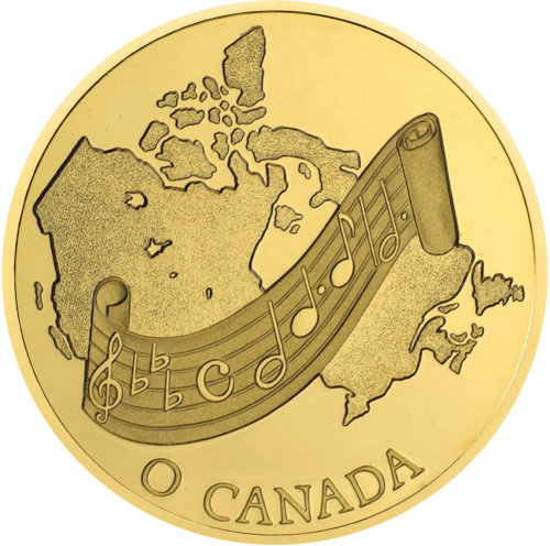 100 Dollars National Anthem 1981 Canada Gold Coin (1)
