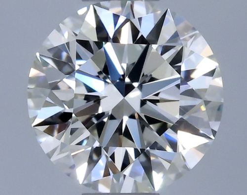 0.51 carat I-VVS1 Excellent cut Natūralus Round Deimantas (1)