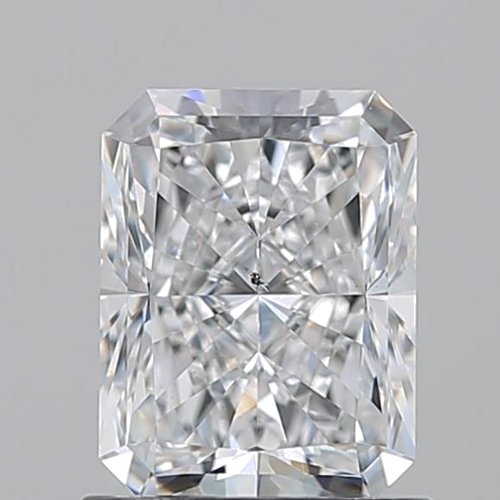 1.22 carat D-SI2 Natūralus Radiant Deimantas (1)