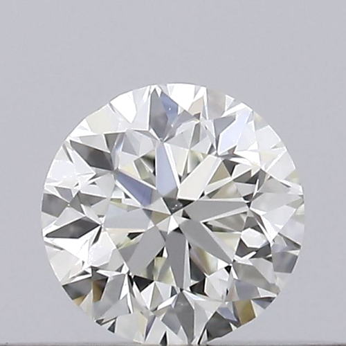 0.23 carat K-VS2 Very Good cut Natūralus Round Deimantas (1)