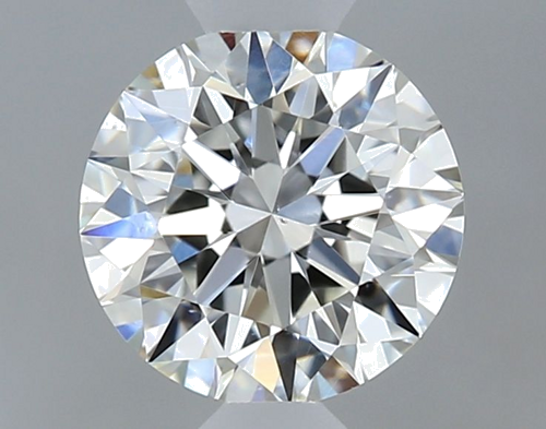0.5 carat H-VS2 Excellent cut Natūralus Round Deimantas (1)