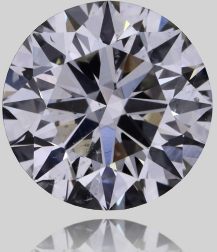 0.52 carat J-SI2 Excellent cut Natūralus Round Deimantas (1)