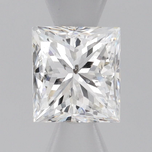 0.59 carat G-SI2 Natūralus Princess Deimantas (1)
