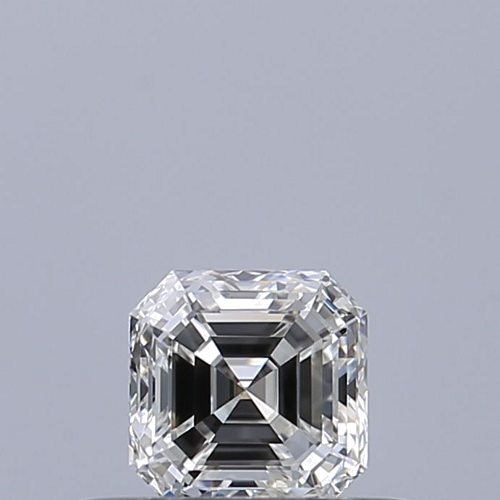 0.3 carat F-VVS2 Natūralus Asscher Deimantas (1)