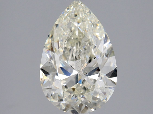 2.04 carat K-SI2 Natūralus Pear Deimantas (1)