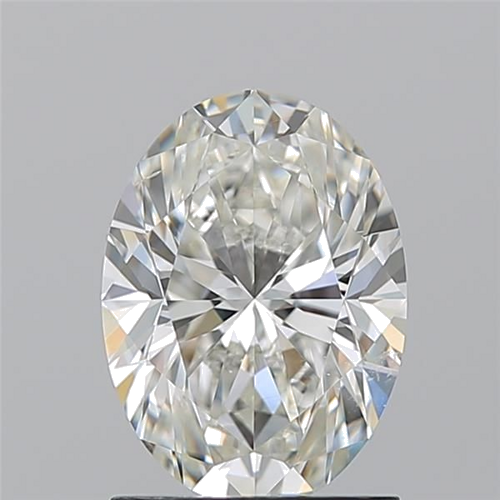 1.5 carat H-SI1 Natūralus Oval Deimantas (1)