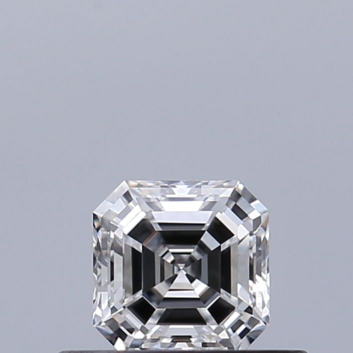 0.33 carat D-VVS1 Natūralus Asscher Deimantas (1)