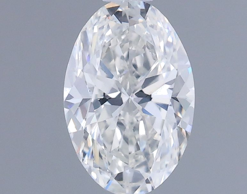 0.5 carat G-VS2 Natūralus Oval Deimantas (1)