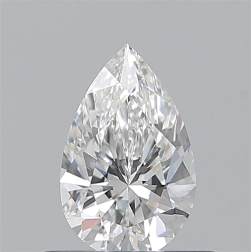 0.5 carat F-VS1 Natūralus Pear Deimantas (1)