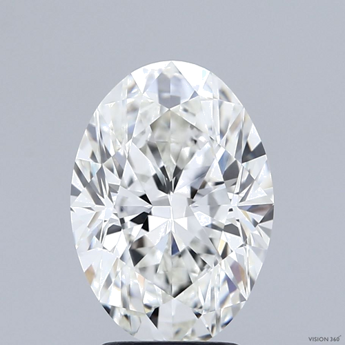 3.02 carat I-VVS2 Natūralus Oval Deimantas (1)