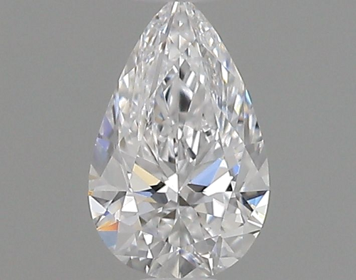 0.31 carat D-VVS1 Natūralus Pear Deimantas (1)