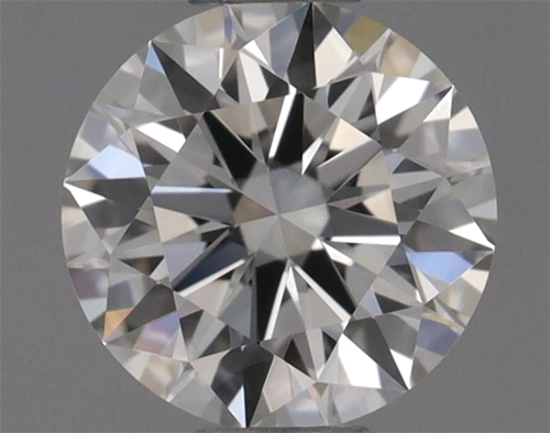 0.43 carat H-IF Excellent cut Natūralus Round Deimantas (1)