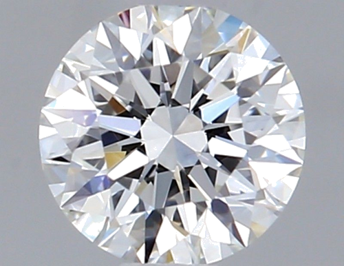 0.43 carat F-VVS2 Excellent cut Natūralus Round Deimantas (1)