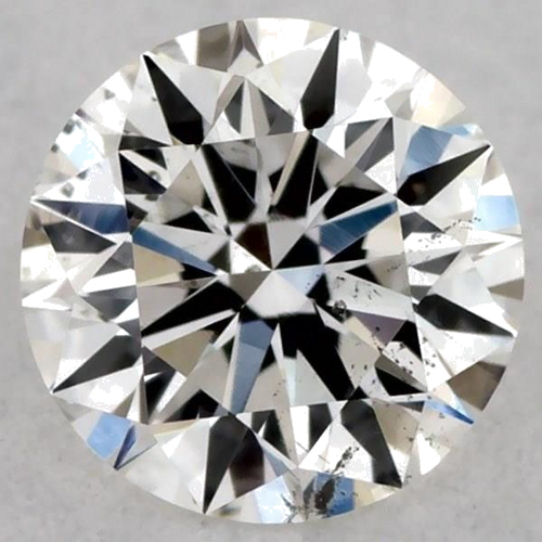 0.24 carat G-SI2 Excellent cut Natūralus Round Deimantas (1)