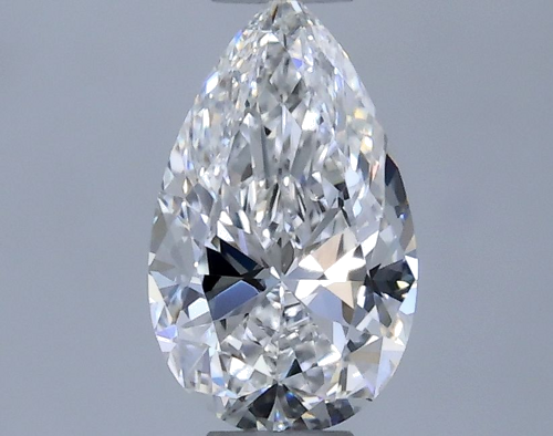 0.31 carat E-VVS2 Natūralus Pear Deimantas (1)