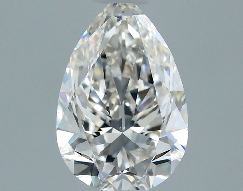 0.5 carat I-VS1 Natūralus Pear Deimantas (1)
