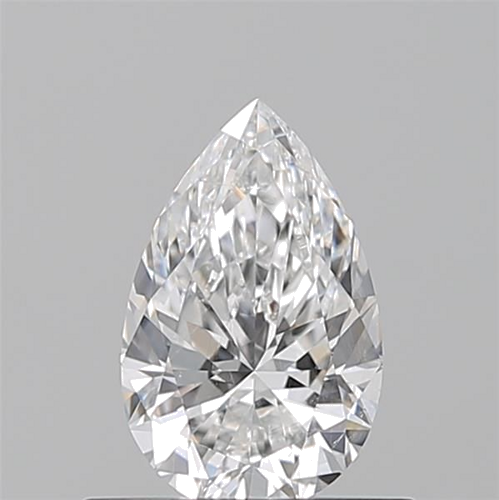 0.52 carat E-SI1 Natūralus Pear Deimantas (1)