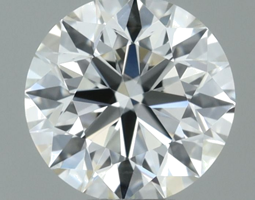 0.51 carat I-VVS1 Excellent cut Natūralus Round Deimantas (1)