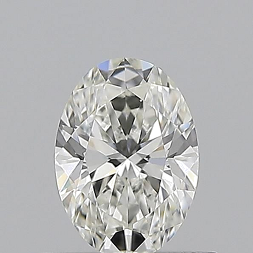 0.52 carat H-VVS1 Natūralus Oval Deimantas (1)