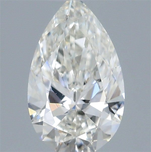0.54 carat H-VS2 Natūralus Pear Deimantas (1)
