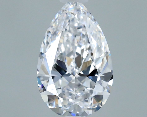 0.5 carat D-VVS1 Natūralus Pear Deimantas (1)