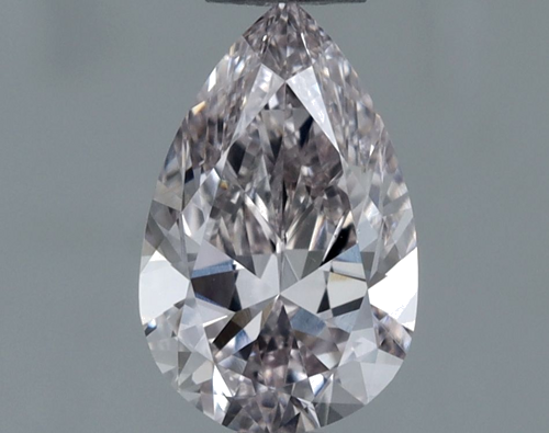 0.5 carat Fancy Light Pink-VS2 Natūralus Pear Deimantas (1)