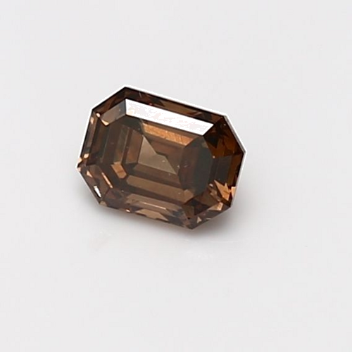 0.45 carat Fancy Dark Orangey Brown-SI1 Natūralus Emerald Deimantas (1)