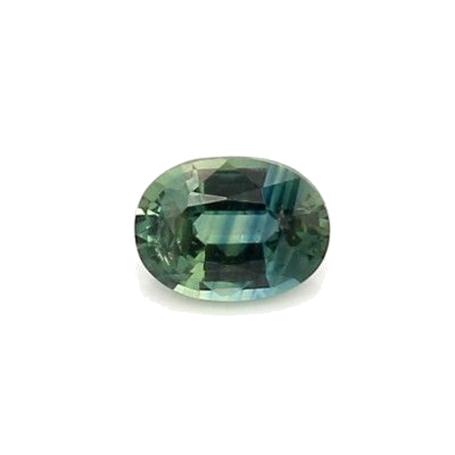 0.43 carat GREEN BRILLIANTSTEP cut Oval Safyras (1)
